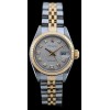 Montre Rolex Lady Oyster Perpetual Datejust en or, acier et diamants