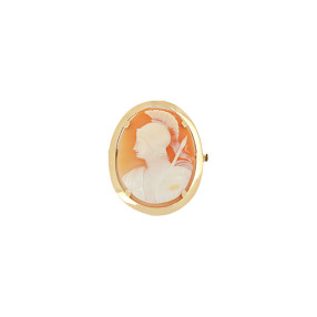 Broche en Or et Camée...