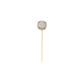 Epingle Ancienne en Or 18K...