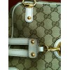 Sac Gucci en tissu et cuir blanc 