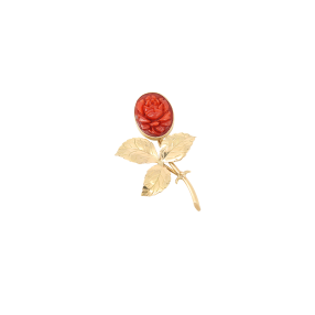 Broche Vintage Or 18K et...