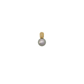 Pendentif en Or 18K Perle...