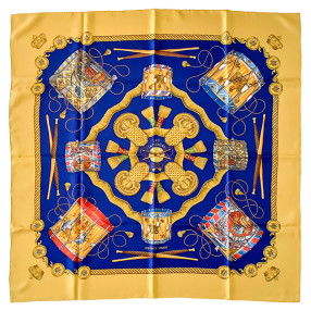 Carré Hermès " Les Tambours"