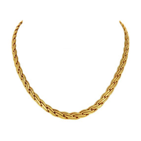 Collier Maille Tressée en...