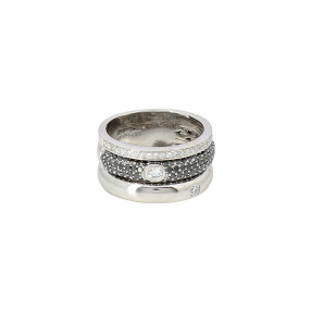 Bague Trois Anneaux en Or...