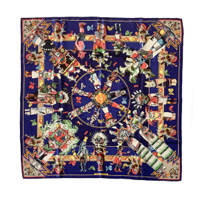Carré Hermès Kachinas