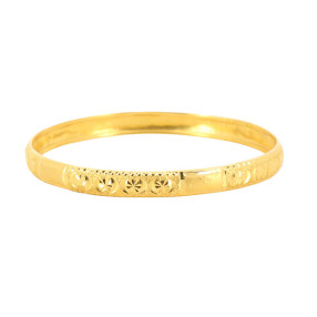 Bracelet Jonc en Or 18 K