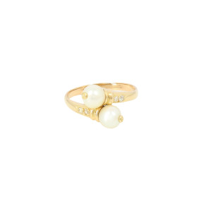 Bague Perles de Culture Toi...