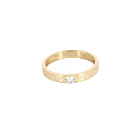 Bague Alliance Moderne en...