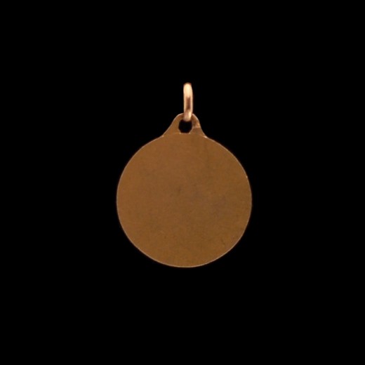 Médaille ancienne Vierge en or