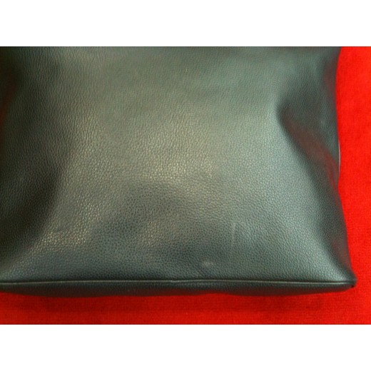 Sac Longchamp en cuir bleu marine