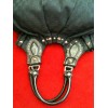 Sac Gucci Pelham MM en tissu et cuir noir