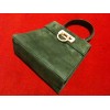 Sac Salvatore Ferragamo en velour vert