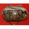 Sac Prada Bowling en cuir marron