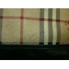 Sac Burberry forme seau en cuir et toile