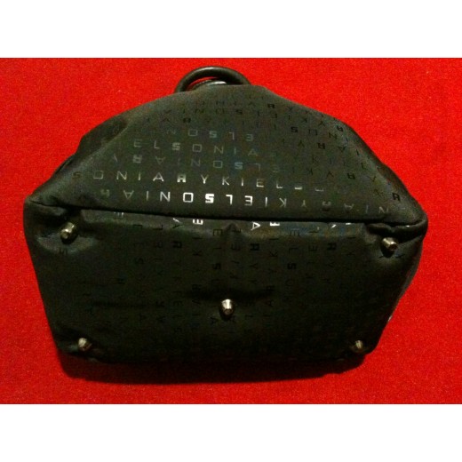 Sac Sonia Rykiel en tissu noir