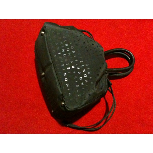 Sac Sonia Rykiel en tissu noir