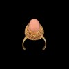 Bague ancienne en or et corail