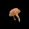 Bague ancienne en or et corail