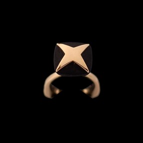 Bague Mauboussin New String Star en or et ébène