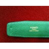 Ceinture Hermès H marine/ vert