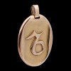 Pendentif Cartier Signe du zodiaque Capricorne en or