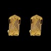 Boucles d'oreilles Cartier C en or