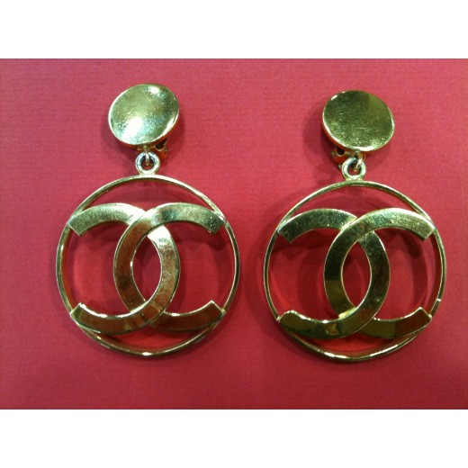 Boucles d'oreille Chanel Vintage