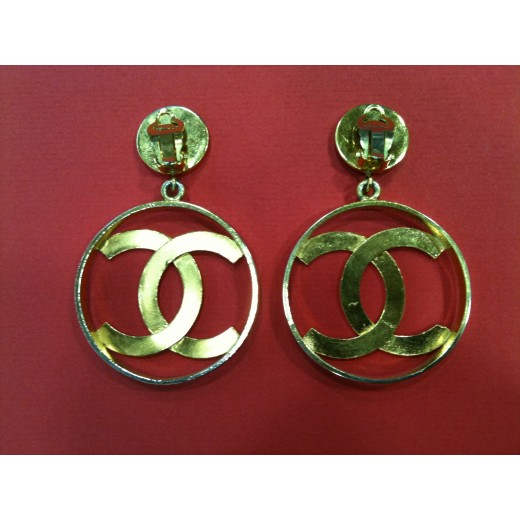 Boucles d'oreille Chanel Vintage