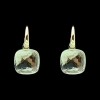 Boucles d'oreilles Pomellato Nudo en or et quartz lemon