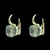 Boucles d'oreilles Pomellato Nudo en or et quartz lemon