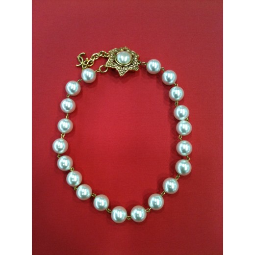 Collier perles Chanel