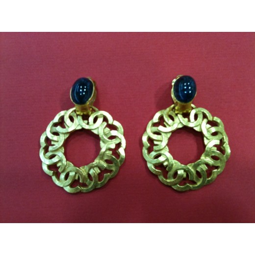 Boucles d'oreille Chanel Vintage