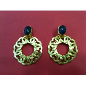 Boucles d'oreille Chanel Vintage