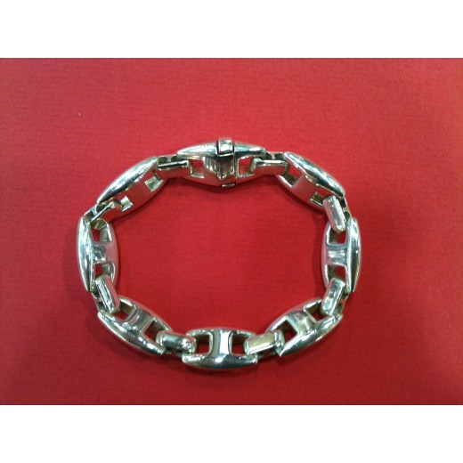 Bracelet Hermès Cassiopée en argent