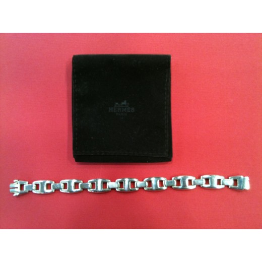 Bracelet Hermès Cassiopée en argent