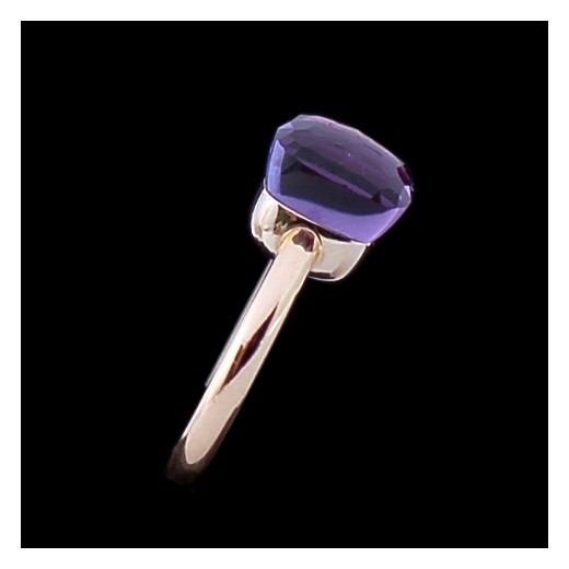 Bague Pomellato Nudo en or et améthyste