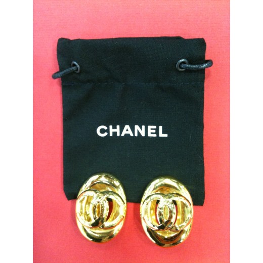 Boucles d'oreille Chanel Vintage