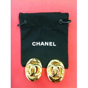 Boucles d'oreille Chanel Vintage