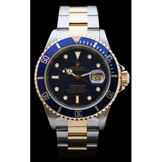 Montre Rolex Submariner Date en or et acier