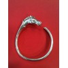 Bracelet Hermès vintage Tête de cheval en argent