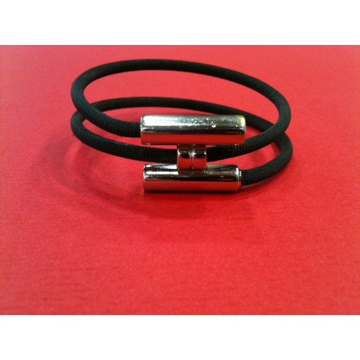 Bracelet Hermès Tournis noir