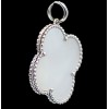 Pendentif Van Cleef & Arpels Alhambra Vintage en or et nacre