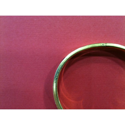 Bracelet Hermès H en émail noir