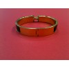 Bracelet Hermès H en émail noir