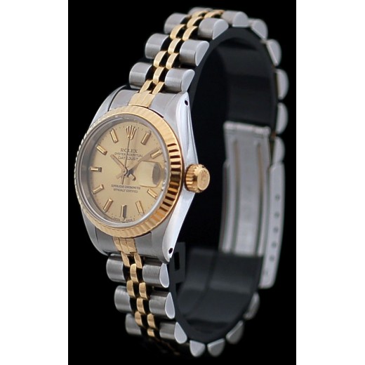 Montre Rolex Lady Datejust en or et acier