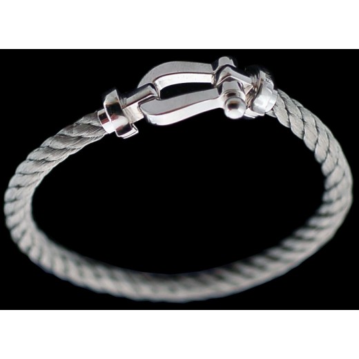 Bracelet Fred Force 10 en or et acier
