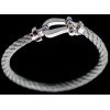 Bracelet Fred Force 10 en or et acier