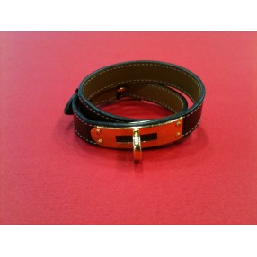 Bracelet de montre  Hermès Kelly en cuir