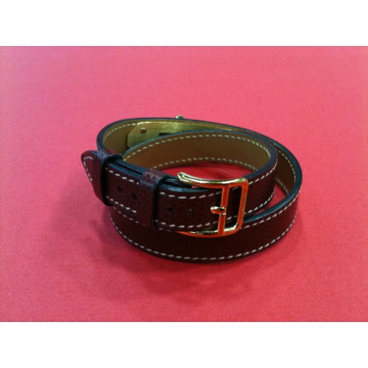Bracelet de montre  Hermès Kelly en cuir